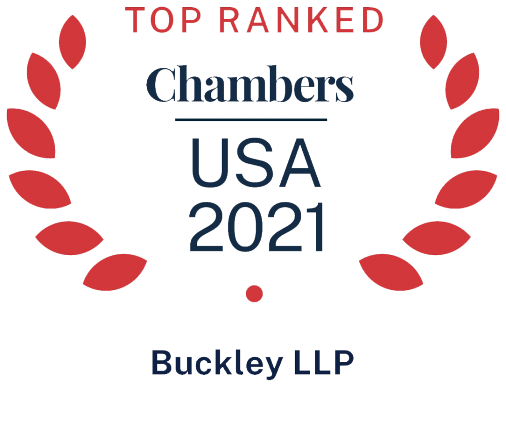 Buckley Chambers USA Top Ranked Firm 2021